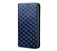Funda Compatible con Nothing Phone 3A Lite Caso de teléfono de Cierre magnético,Cartera de Cuero PU Caso de teléfono con Ranuras para Tarjetas.Diseño de Patrones 3D-Blue
