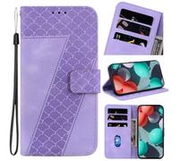 Funda compatible con OPPO Realme C75, piel sintética de alta calidad, con estampado de flores en relieve, a prueba de golpes, funda protectora para teléfono con ranuras para tarjetas, para OPPO Realme