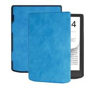 Funda Compatible con Pocketbook InkPad Color 2/3 Gen, 7,8", Rojo, Gris | Cubierta de PU, encendido/apagado automático, delgada a prueba de golpes, protección de esquinas, PB743(Sky Blue)
