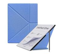 Funda Compatible con Pocketbook InkPad One 10.3'' 2026 Modelo: PB1030 eBook | Cubierta plegable de múltiples ángulos con soporte Para bolígrafo, apagado/encendido automático, delgada y ligera(Light Blue)