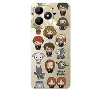 Funda Compatible con Realme C53 - Realme C51 Oficial de Harry Potter Personajes Iconos para Proteger tu móvil. Carcasa de Silicona Transparente Flexible con Licencia Oficial de Harry Potter