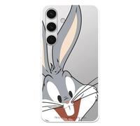 Funda Compatible con Samsung Galaxy S24 Oficial de Looney Tunes Bugs Bunny para Proteger tu móvil. Carcasa de Silicona Transparente Flexible con Licencia Oficial de Looney Tunes