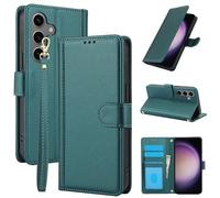 Funda compatible con Samsung Galaxy SP 5G, funda de piel premium plegable RFID funda magnética tarjetero función atril funda protectora para Samsung Galaxy Feldgrau