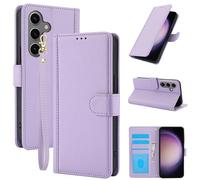 Funda compatible con Samsung Galaxy SP 5G, funda de piel premium plegable RFID funda magnética tarjetero función atril funda protectora para Samsung Galaxy (morado)