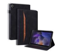 Funda Compatible con Samsung Galaxy Tab A11 de 8,7" 2025 | Soporte tipo libro, funda tipo libro de PU, protección a prueba de golpes, SM-X130 SM-X133 SM-X135(Black)