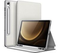 Funda compatible con Samsung Galaxy Tab S9FE de 10,9 pulgadas con soporte para S Pen, funda protectora delgada tipo folio para tablet.