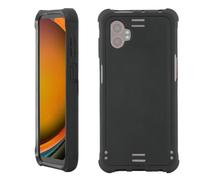 Funda Compatible con Samsung Galaxy XCover 7 Pro, Carcasa Bumper Teléfono Antigolpes, Protección contra Caídas Grado Militar, Negro