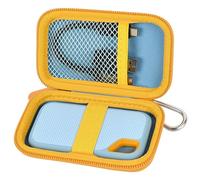 Funda Compatible con SanDisk 1TB 2TB 500GB 4TB/para Pro Extreme Portable SSD, Soporte de Almacenamiento Externo de Estado sólido para SDSSDE61/ SDSSDE60/ SDSSDE81/SDSSDE30/SDSSDE60 (Solo Caja) (Azul