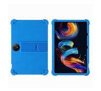 Funda Compatible con TCL NXTPAPER 11 Plus de 11,5 Pulgadas Tableta, Funda de Silicona Suave, Soporte Ajustable, a Prueba de Golpes, Apta para niños(Biru)
