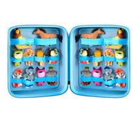 Funda compatible con Tonies Figures Audio Play Person, soporte de almacenamiento de estatuillas para TonieBox Personajes para niños, caja organizadora de juguetes para Peppa Pig/para Playtime Puppy/para Nemo/para Simba (solo bolsa) Azul
