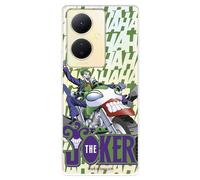 Funda Compatible con Vivo V29 Lite 5G Oficial de DC Comics Joker Moto para Proteger tu móvil. Carcasa de Silicona Transparente Flexible con Licencia Oficial de DC Comics