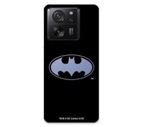 Funda Compatible con Xiaomi 13T- Xiaomi 13T Pro Oficial de DC Comics Batman Logo Transparente para Proteger tu móvil. Carcasa de Silicona Transparente Flexible con Licencia Oficial de DC Comics