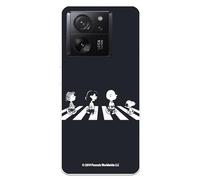 Funda Compatible con Xiaomi 13T- Xiaomi 13T Pro Oficial de Peanuts Personajes Beatles para Proteger tu móvil. Carcasa de Silicona Transparente Flexible con Licencia Oficial de Snoopy
