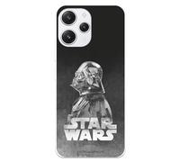 Funda Compatible con Xiaomi Redmi 12 Oficial de Star Wars Darth Vader Fondo Negro para Proteger tu móvil. Carcasa de Silicona Transparente Flexible con Licencia Oficial de Star Wars