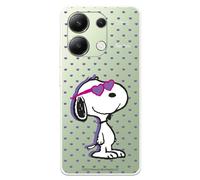 Funda Compatible con Xiaomi Redmi Note 13 4G Oficial de Peanuts Snoopy | Funda oficial Snoopy licencia auténtica, silicona flexible, bordes elevados, protege pantalla y cámara de Xiaomi Redmi Note 1