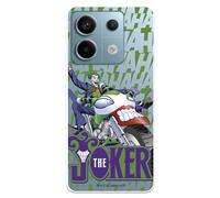 Funda Compatible con Xiaomi Redmi Note 13 5G Oficial de DC Comics Joker Moto para Proteger tu móvil. Carcasa de Silicona Transparente Flexible con Licencia Oficial de DC Comics