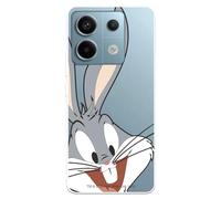 Funda Compatible con Xiaomi Redmi Note 13 5G Oficial de Looney Tunes Bugs Bunny para Proteger tu móvil. Carcasa de Silicona Transparente Flexible con Licencia Oficial de Looney Tunes
