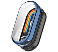 Funda compatible con Xiaomi Smart Band 10, protector de pantalla flexible de TPU resistente a los arañazos, carcasa protectora para Xiaomi Smart Band 10 Fitness Tracker (azul)