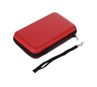 FUNDA COMPATIBLE PARA NINTENDO 3DS XL/NEW 3DS XL TRANSPORTE CARCASA ROJA