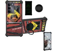 Funda Compatible para Realme C73 5G Rmx3945 Funda Case Carcasa Soporte Cover [con 9H Dureza HD Protector Pantalla] PC + Silicona Soporte YGH-JGP
