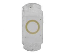 Funda completa a prueba de golpes para consola 1000, carcasa de repuesto transparente con kit de botones plateados y herramientas, diseño ergonómico antideslizante
