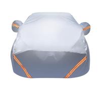 Funda Completa para Coche Compatible con Dacia Logan Stepway 2021-2025, Impermeable Transpirable para Todo Tipo Clima Protección Exterior Lona Reflectante(Silver)