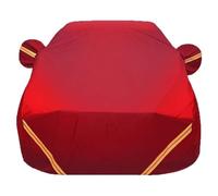 Funda Completa para Coche Compatible con Mercedes W126 280 SE, Impermeable Transpirable para Todo Tipo Clima Protección Exterior Lona Reflectante(Red)