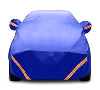 Funda Completa para Coche para Porsche Panamera 4S E-Hybrid 2024 | Lona Duradera para Coche, Resistente Al Agua, Transpirable, UV, para Exteriores, A Prueba De Arañazos(Blue,Single Layer)