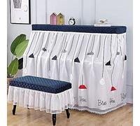 Funda completa para piano, Funda de tela for piano electrónico, funda completa, elegante, superior((single seat type))