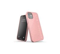 Funda compostable SuperDry para iPhone 12 mini, color rosa.