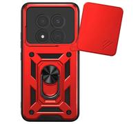 Funda con Anillo para Redmi Note 15 Pro Plus 5G con Tapa Cámara Deslizante