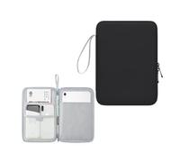 Funda con Bolsa de PU Compatible con Huawei MatePad Pro de 13,2 Pulgadas, Nueva Funda para Tableta portátil(Black)