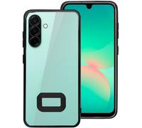 Carcasa COOL para Samsung Galaxy A26 5G Borde Metalizado (Negro)