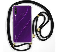 Funda con Cable Negro Huawei Y6p - COOL