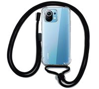 Cool Funda Transparente con Cordón Liso para Xiaomi Mi 11