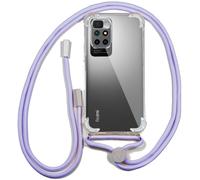 Funda con Cable Violeta Xiaomi Redmi 10 - COOL