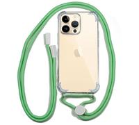 Funda con cordón para iPhone 14 Pro Max (verde) - COOL