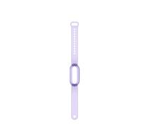Funda con Correa Adecuada para PLAUD NotePin la Funda Protectora de la Grabadora de Voz Reemplazo de la Carcasa de TPU del Reloj Integrado (Transparent Purple)