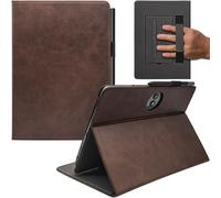 Funda con correa de mano para Tablet TCL NxtPaper 11 Plus (9469X) de | Piel sintética, soporte bidireccional multiángulo, encendido y apagado automático, soporte elástico para bolígrafo