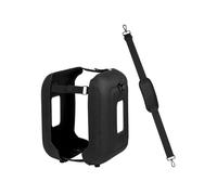 Funda con correa de transporte para JBL Partybox Encore Essential - Estuche rígido de EVA, protección de doble cara, correa para el hombro y base