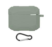 Funda con diseño de cierre seguro, cubierta protectora a prueba de golpes e impermeable para auriculares iOS Pro2/1, silicona con tecnología