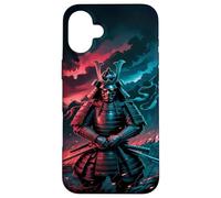 Funda con diseño de Guerrero Samurai para Jugadores y fanáticos del Anime Carcasa para iPhone 16 Plus