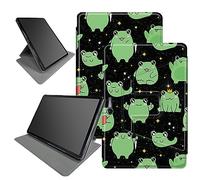 Funda con diseño de rana de princesa para tablet Microsoft Surface Pro 7 Plus/Pro7/Pro 6/Pro 5/Pro 2017/Pro 4/Pro LTE de 12.3 pulgadas, rotación de 360 grados, múltiples ángulos de visión con apagado