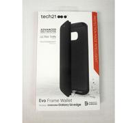 Funda con marco Tech21 Evo para Samsung Galaxy S6 Edge - Negra