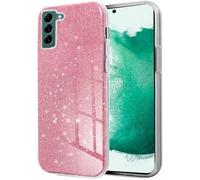 Carcasa Cool para Samsung S906 Galaxy S22 Plus Glitter Rosa