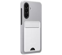 Funda con ranura para tarjetas Samsung Galaxy A27 Gris