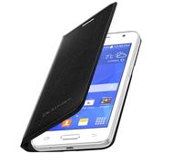 Funda con solapa para Galaxy Core 4G con diseño Premium,