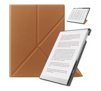 Funda con Soporte Compatible con Remarkable Paper Pure 10,3'' 2026 Tableta de Tinta electrónica Folio Delgado y liviano con Soporte para bolígrafo Ángulos de visión múltiples(Brown)