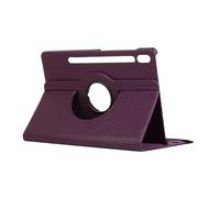 Funda con Soporte de Cuero PU giratoria 360 Adecuada for Tableta Samsung Galaxy Tab S10 FE de 10,9 Pulgadas SM-X520 X526B 2025(Purple)