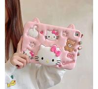 Funda con soporte de dibujos animados de Hello Kitty de Sanrio compatible con iPad Pro 9.7 10.5 10.2 8Th9Th2018 2017Air1 2 3Mini2 3 4 5 6Tablet Case